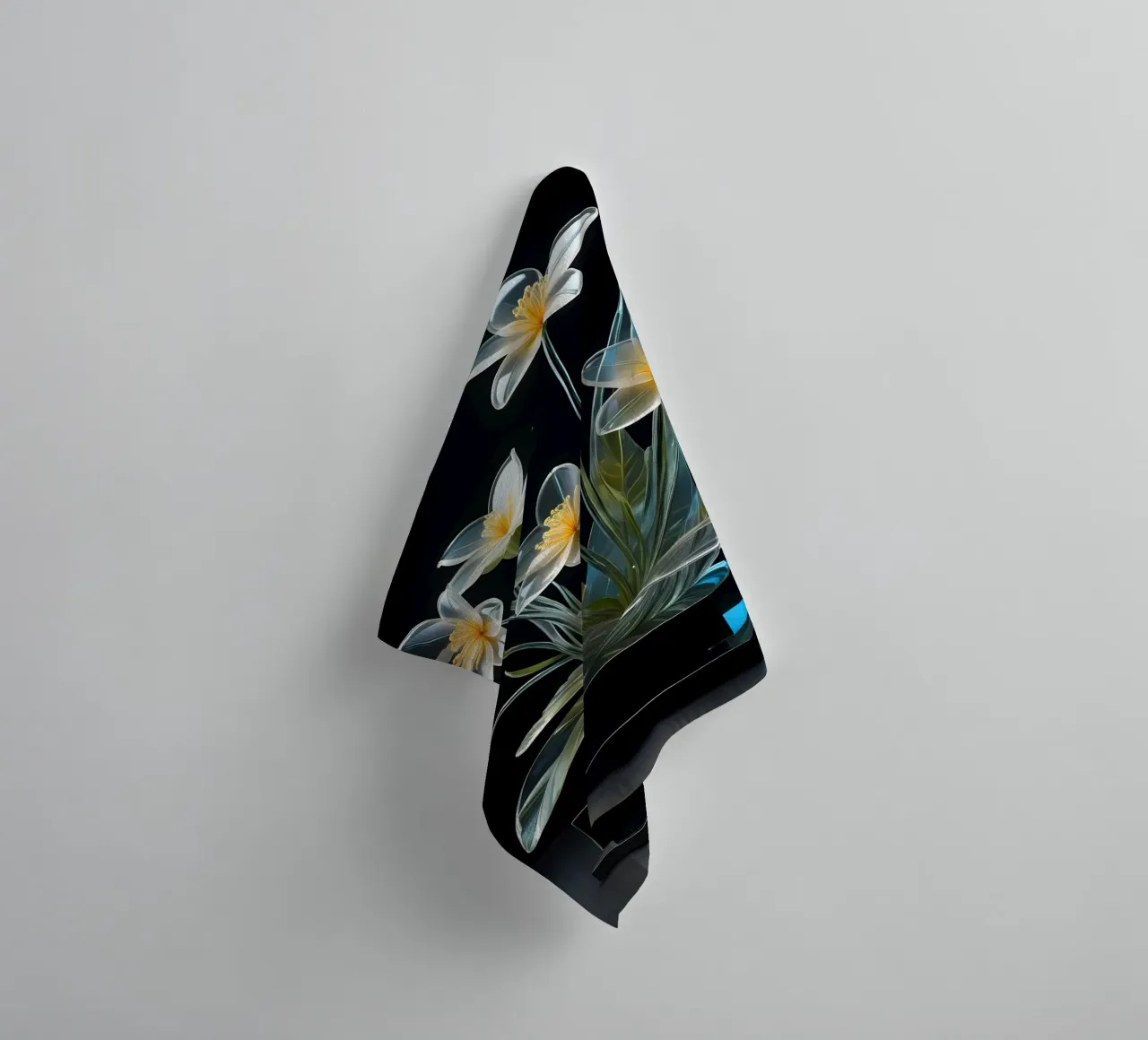 Blumen Gesteck Transparent asciugamano da bagno da kosinsart.gallery