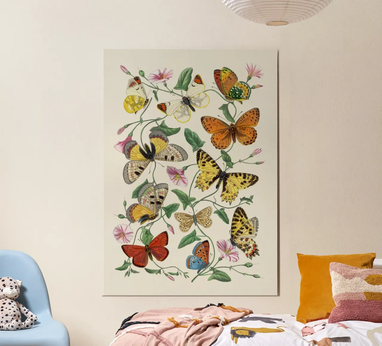 Butterflies no. 3 carta hahnemühle da apoloprints