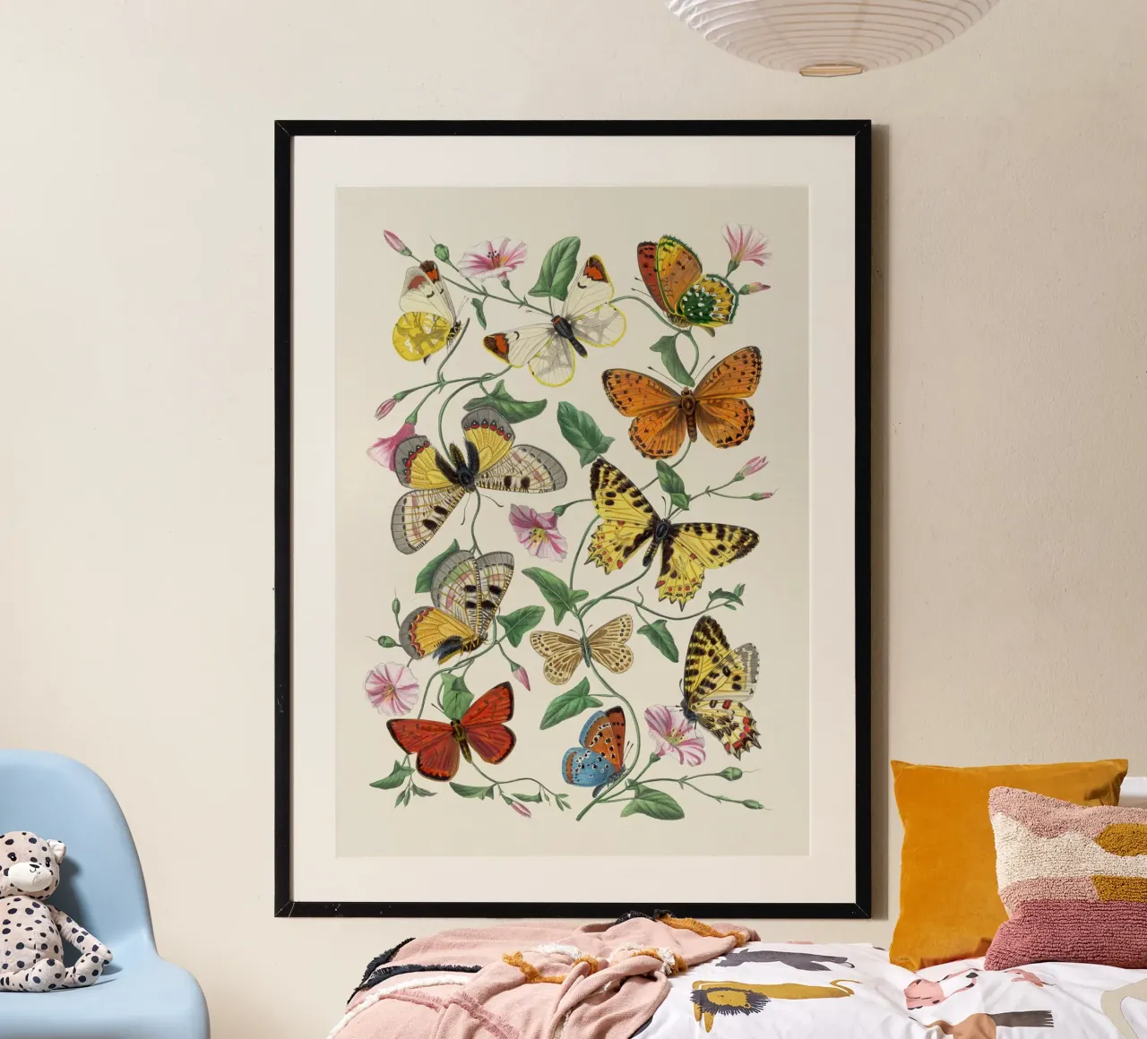 Butterflies no. 3 carta hahnemühle da apoloprints