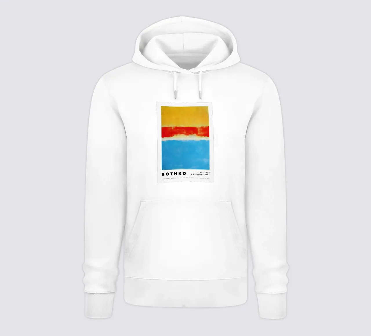 Rothko: una retrospettiva felpa con cappuccio da Spencershop