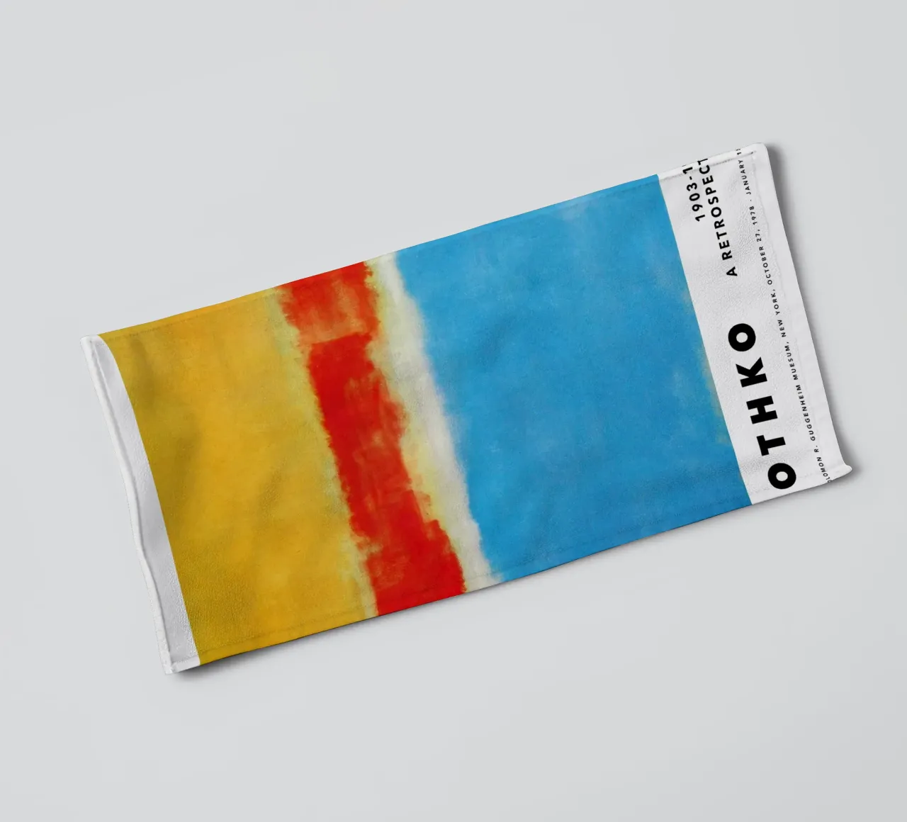 Rothko: una retrospettiva asciugamano da bagno da Spencershop