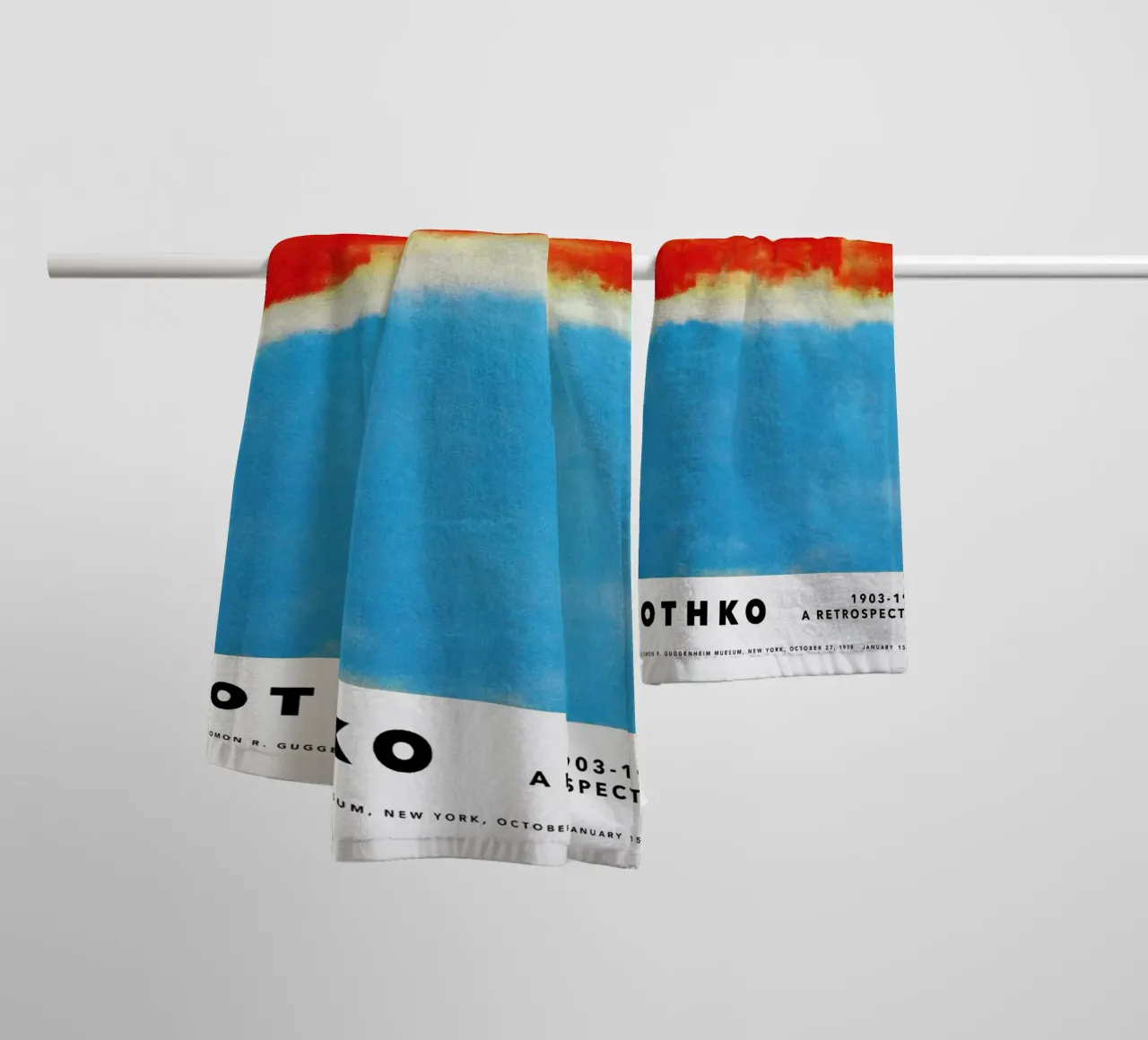 Rothko: una retrospettiva asciugamano da bagno da Spencershop