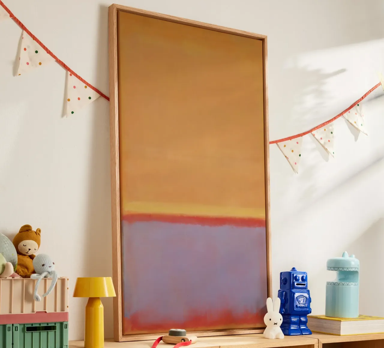 Mark Rothko zonder titel 1954 canvas met Baklijst van Spencershop