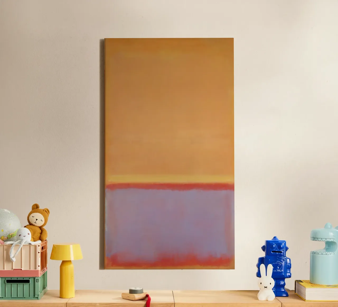 Mark Rothko zonder titel 1954 canvas met Baklijst van Spencershop
