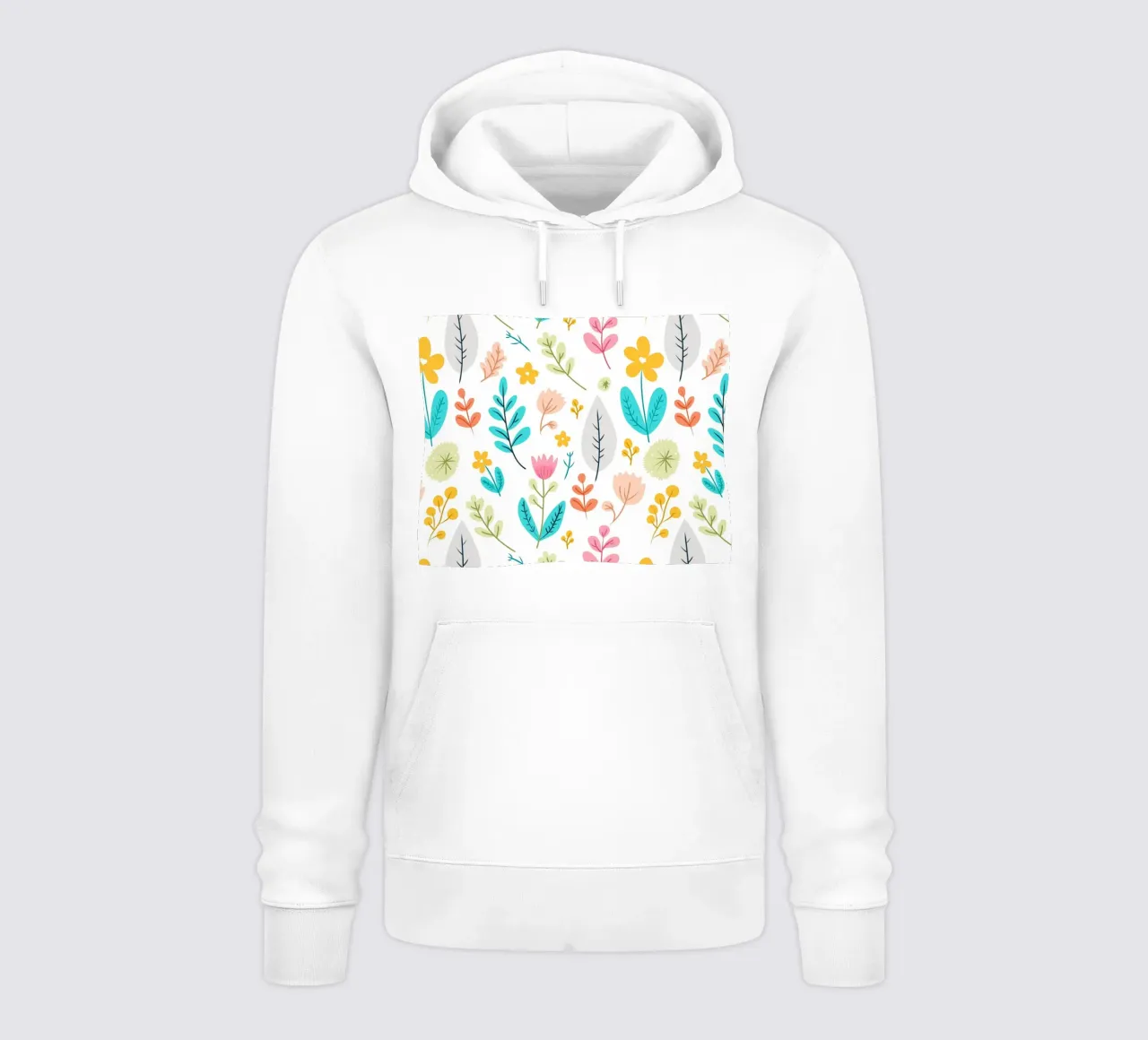 Botaniche fiorenti felpa con cappuccio da Kintsugi99