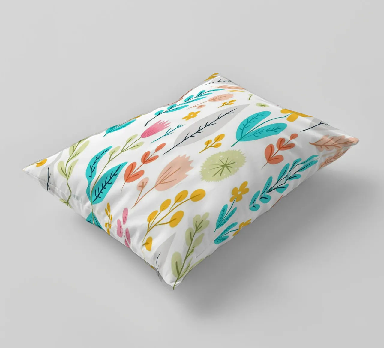 Flourishing Botanicals decorative cushion by Kintsugi99