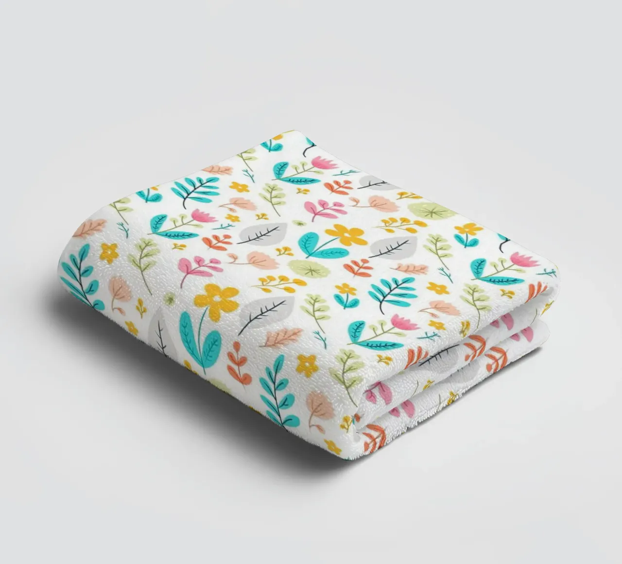 Flourishing Botanicals towel by Kintsugi99