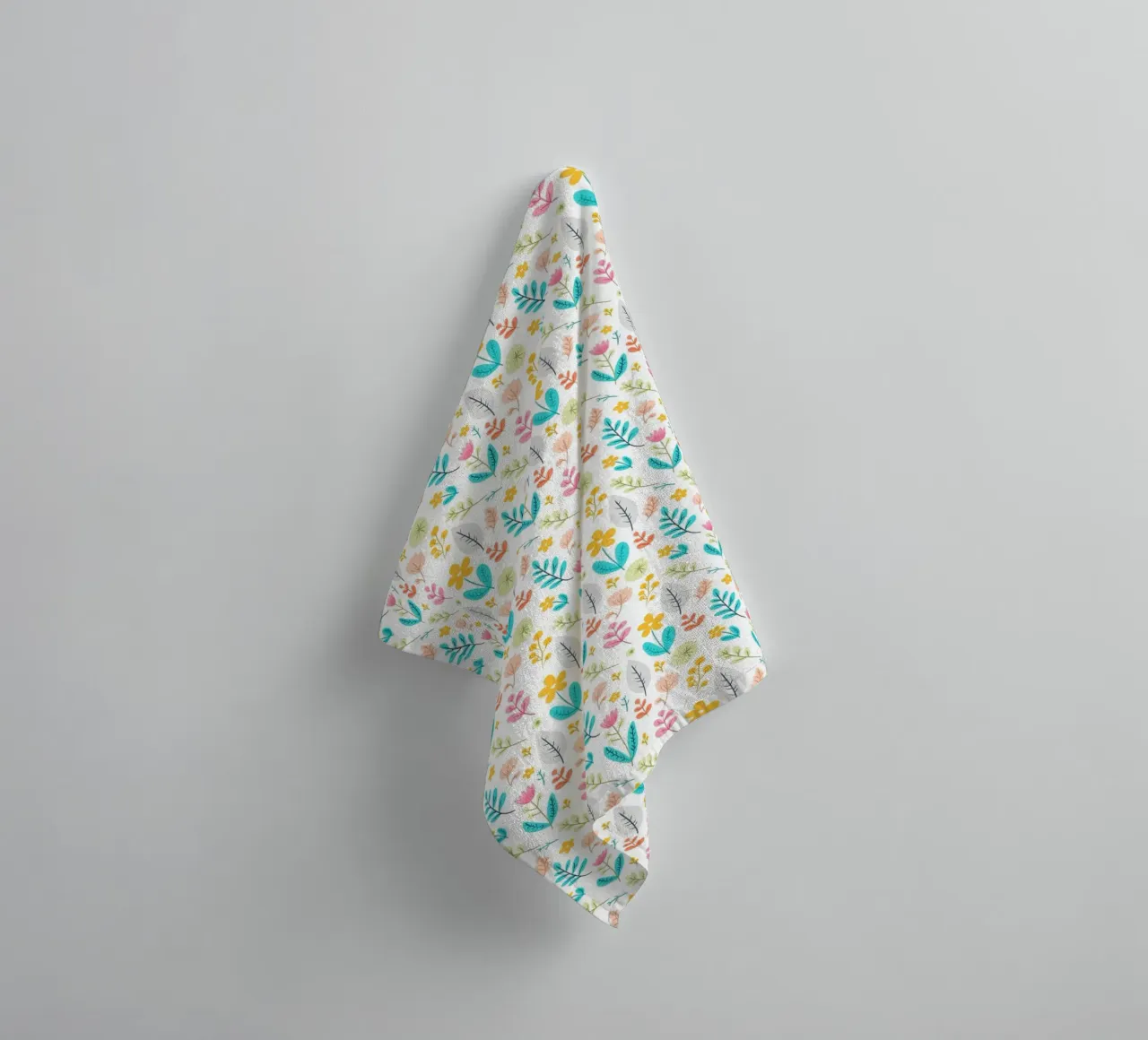 Flourishing Botanicals towel by Kintsugi99
