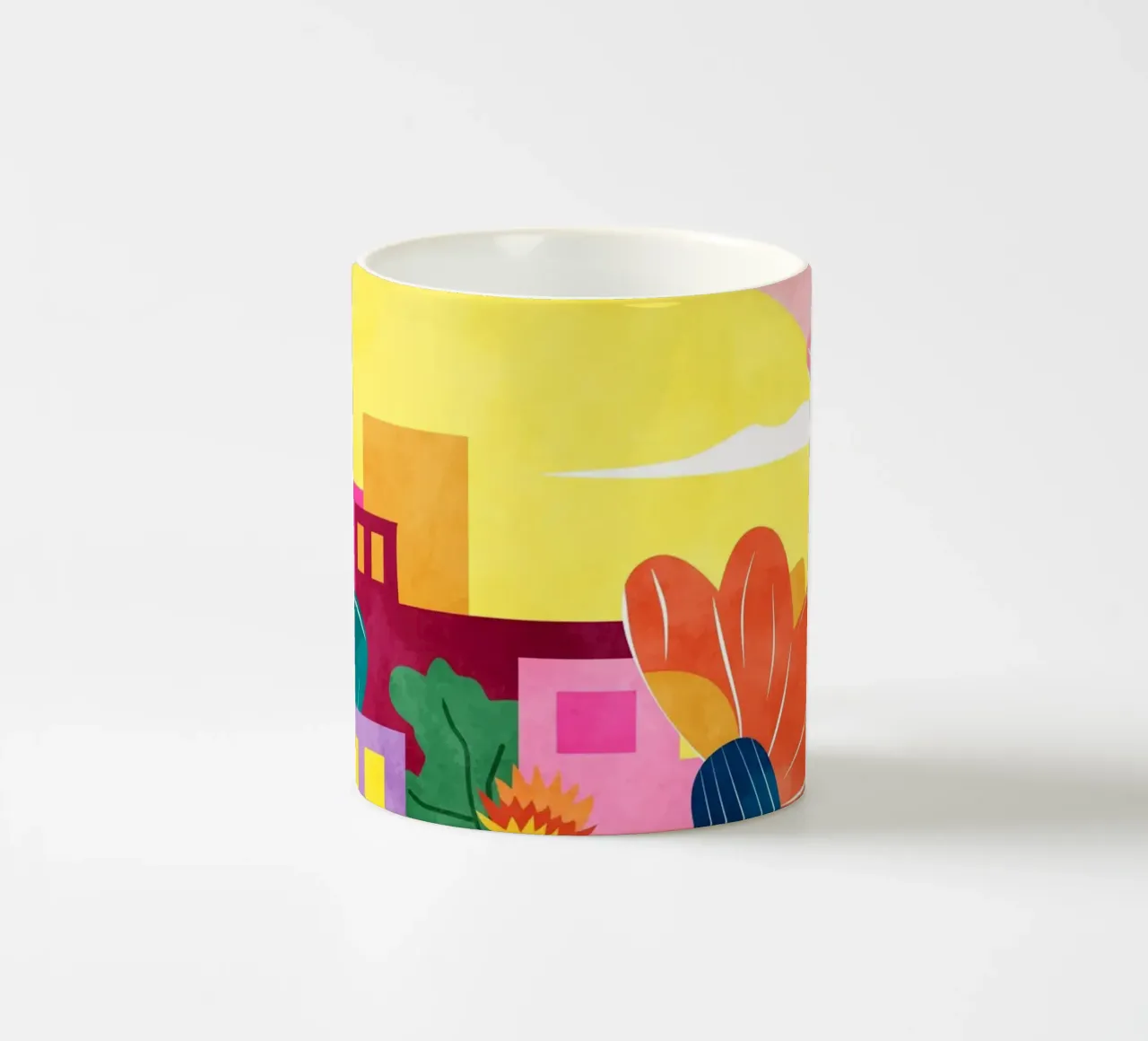 Città dei cactus tazza in ceramica da Kintsugi99
