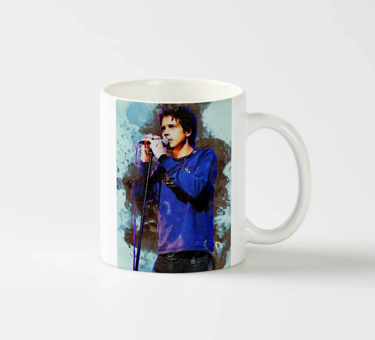 Sbaffo di Chris Cornell tazza in ceramica da Gunawan Rb
