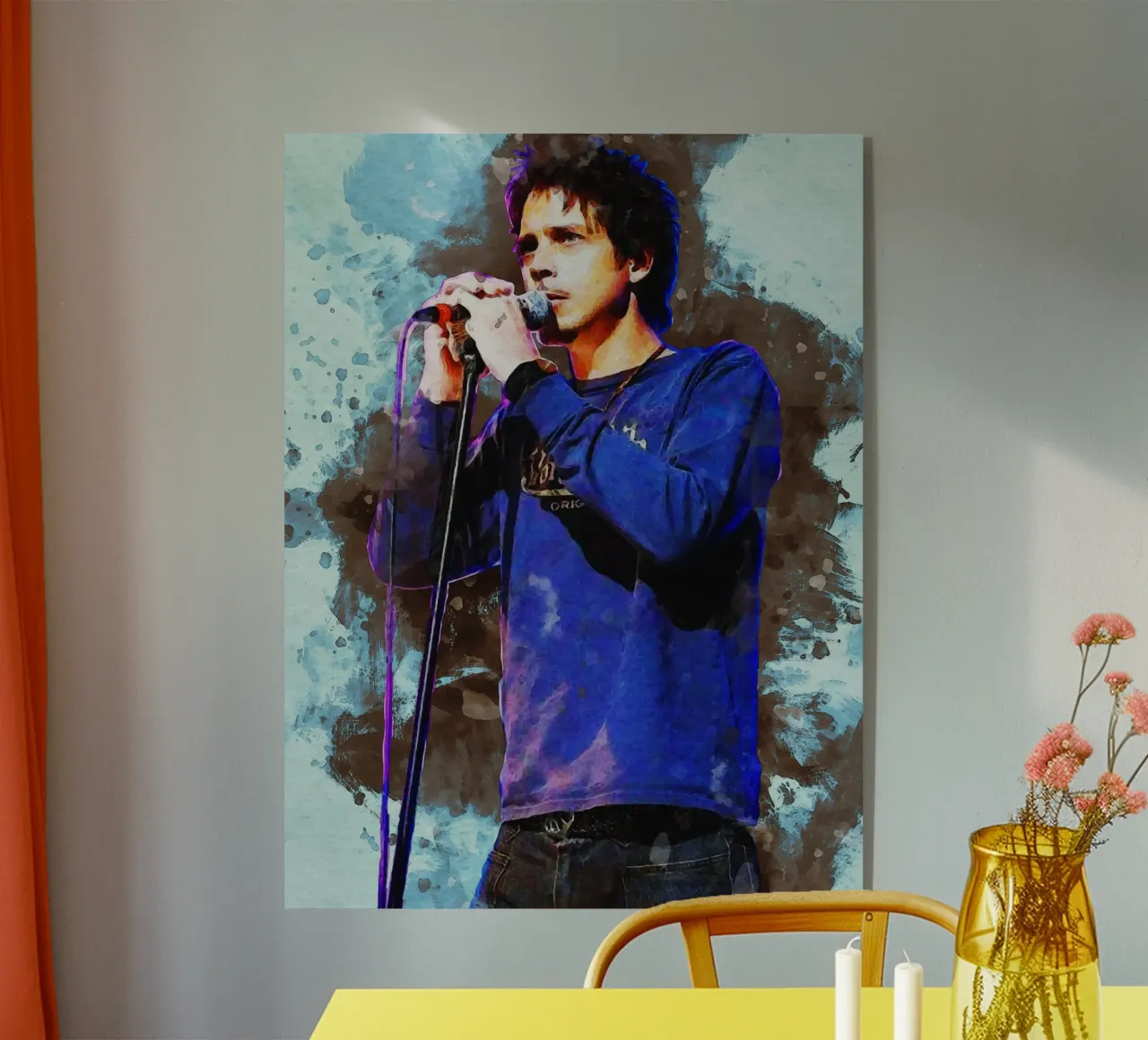 Mancha de Chris Cornell metacrilato de Gunawan Rb