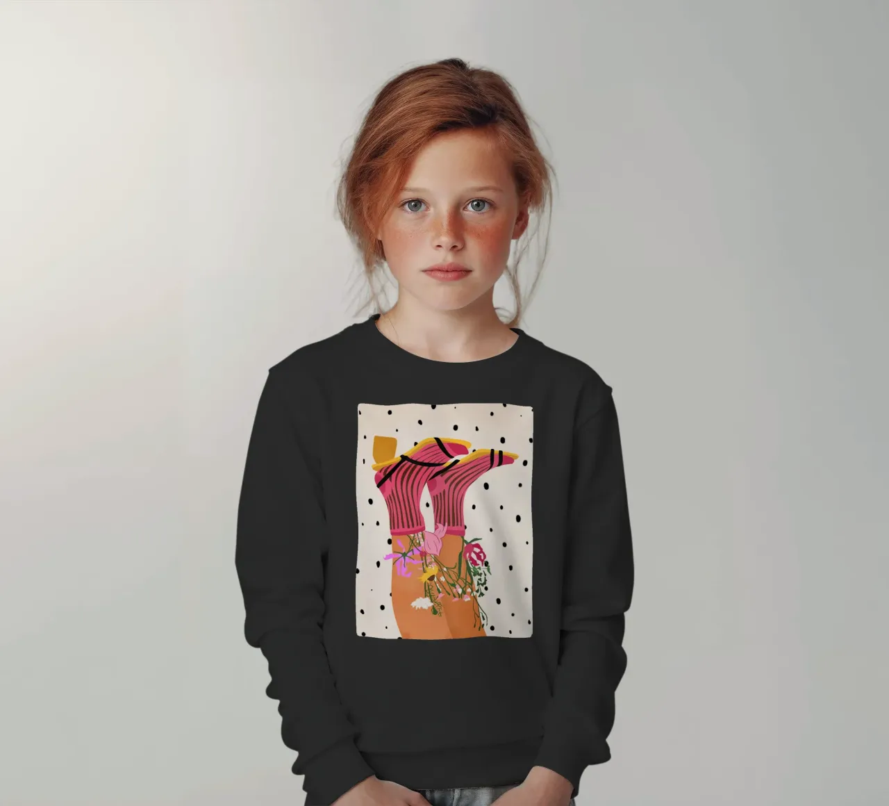 Passi botanici felpa bambino da Kintsugi99