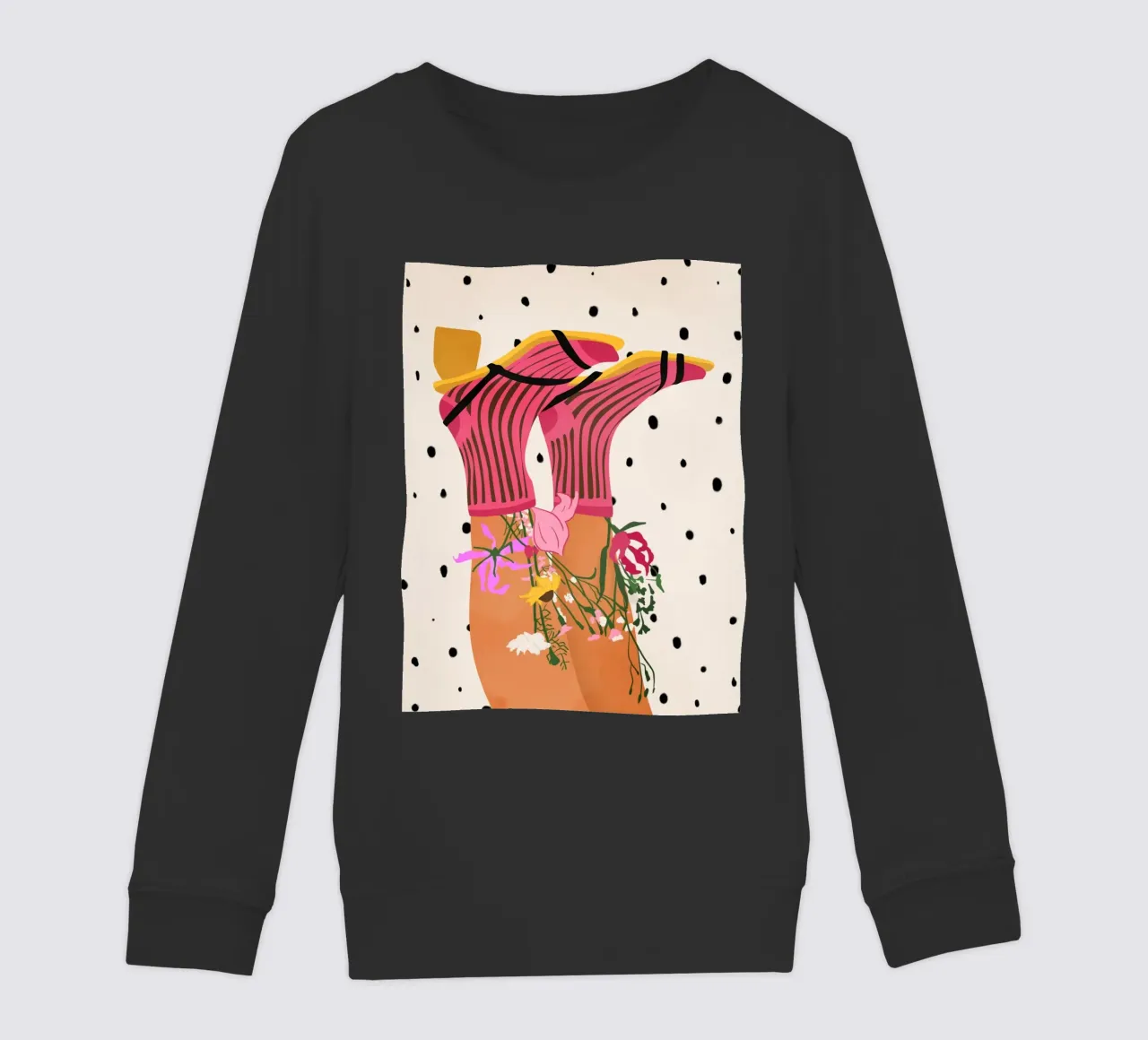 Passi botanici felpa bambino da Kintsugi99