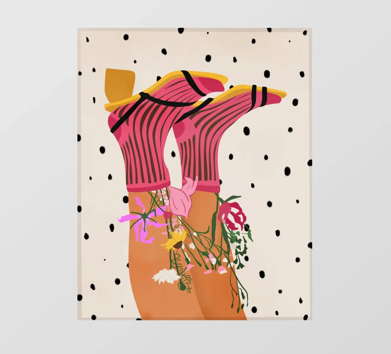 Passi botanici telo in pvc da Kintsugi99