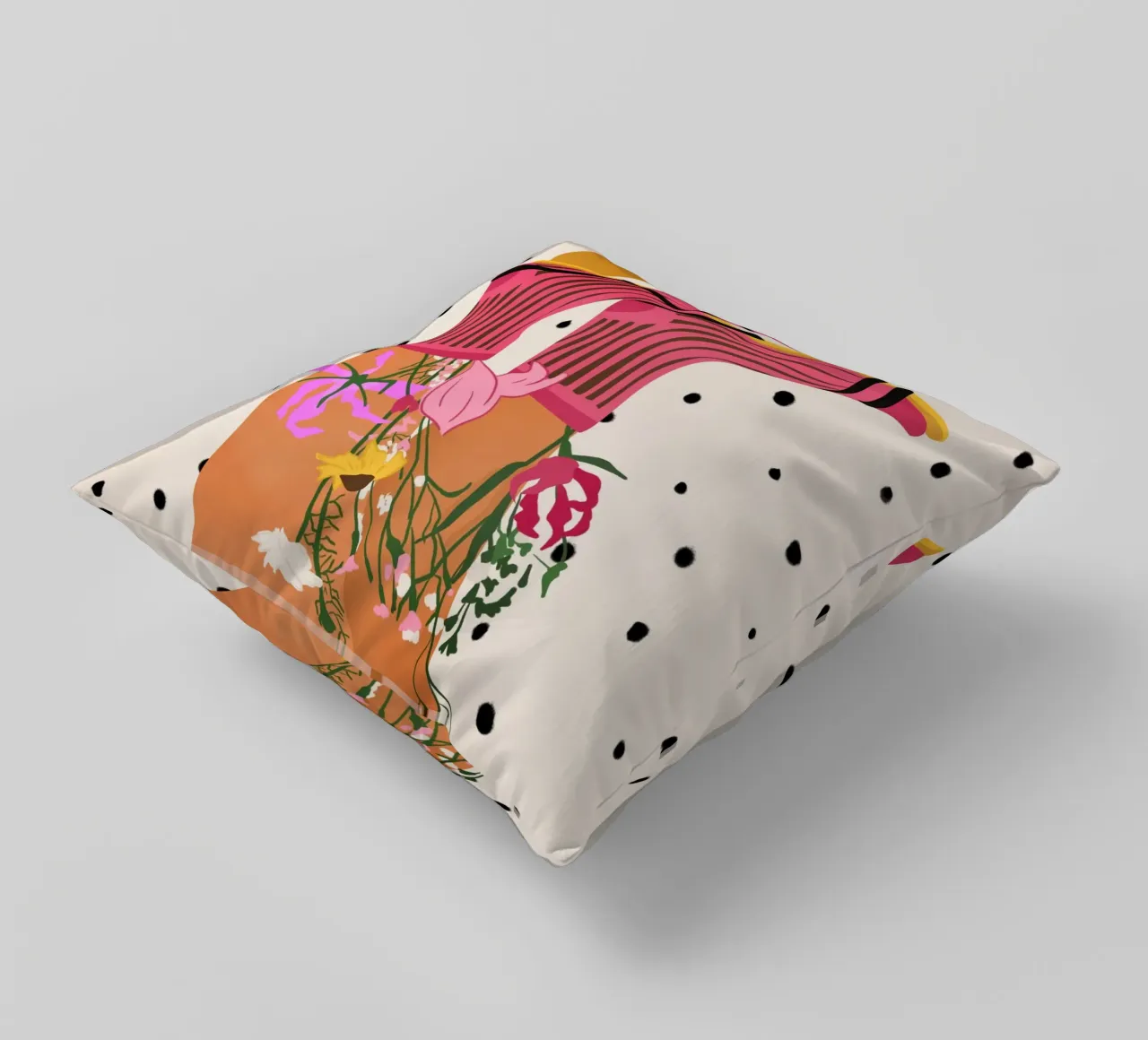 Passi botanici cuscino da Kintsugi99