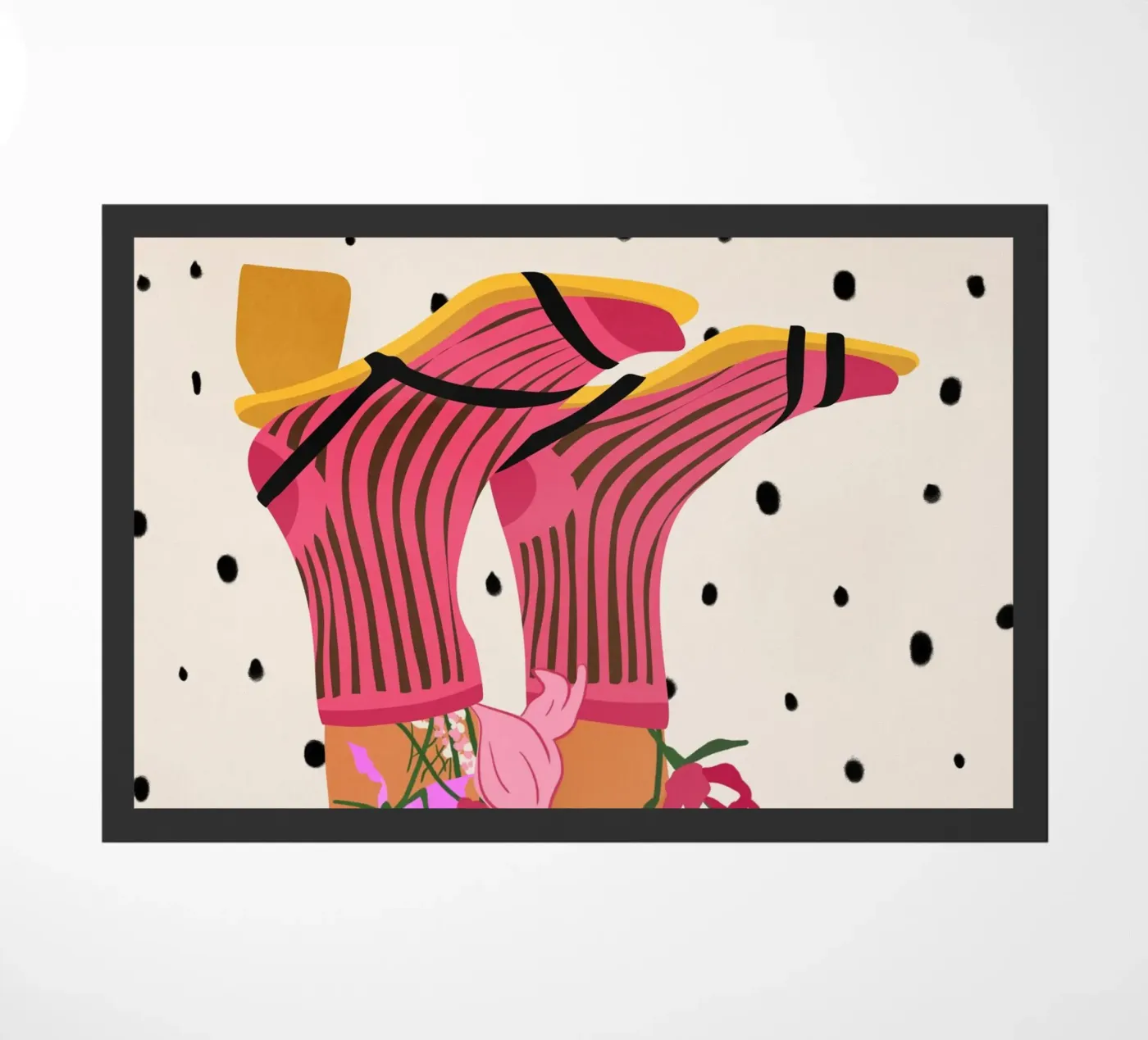 Passi botanici zerbino da Kintsugi99