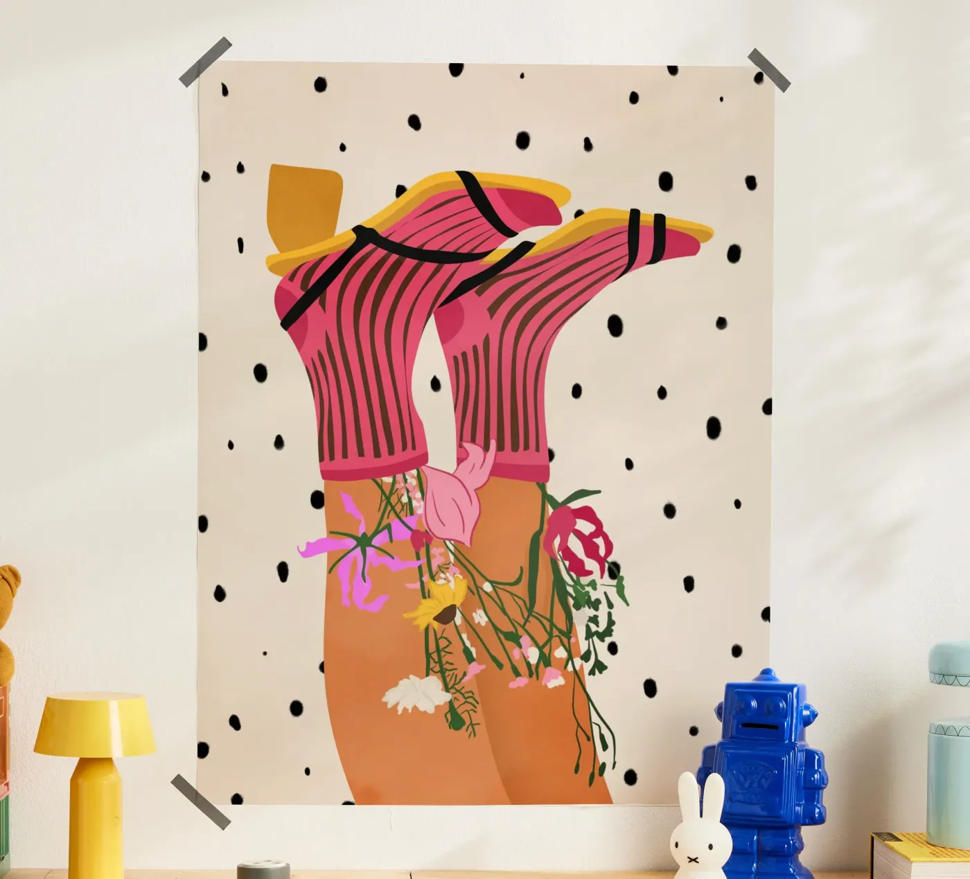 Botanical Steps poster by Kintsugi99