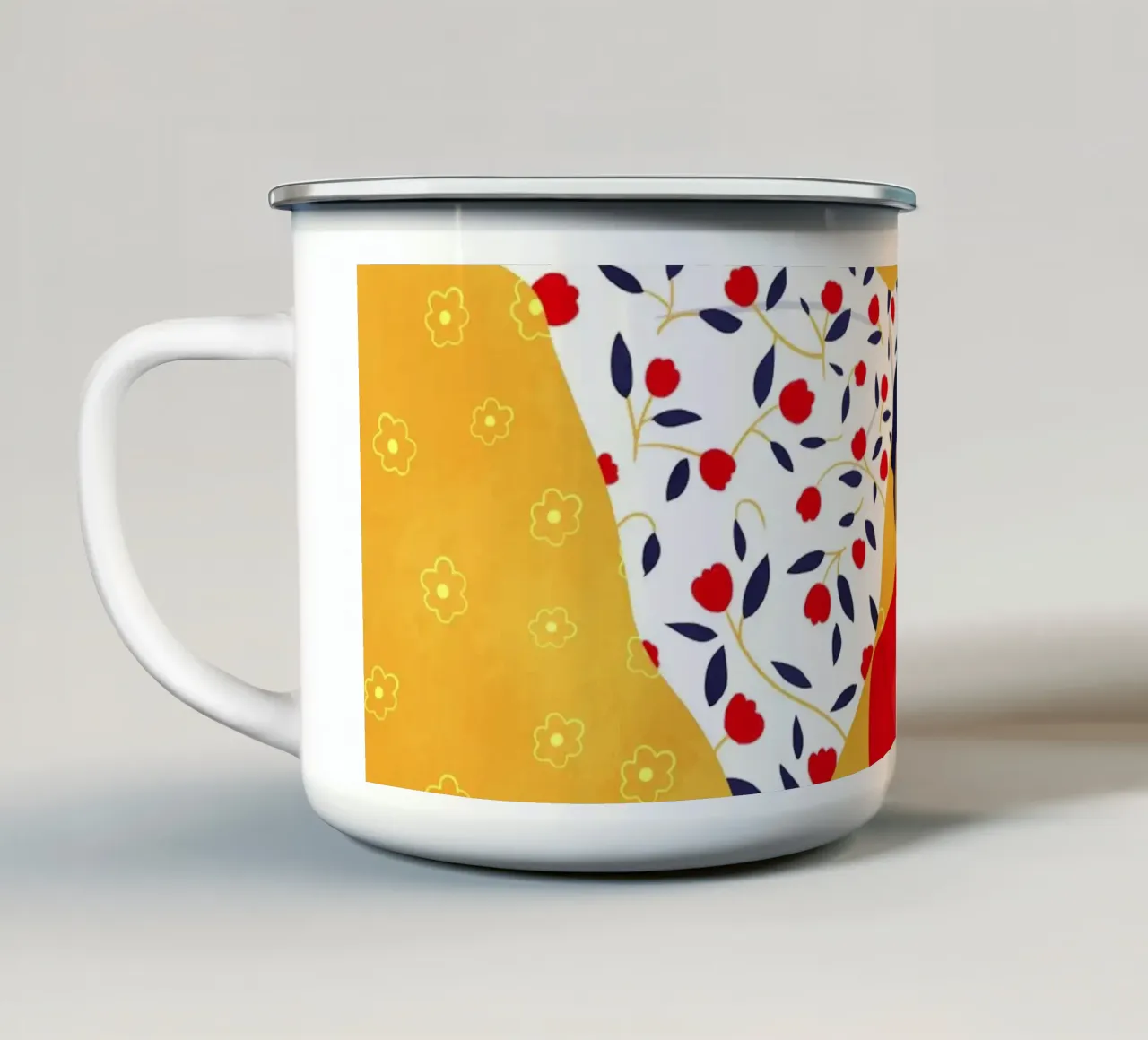 Il momento del grande arco tazza in smalto da Kintsugi99