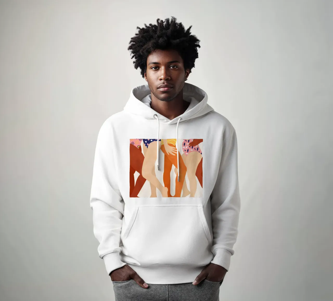 Togetherness in Color hoodie by Kintsugi99