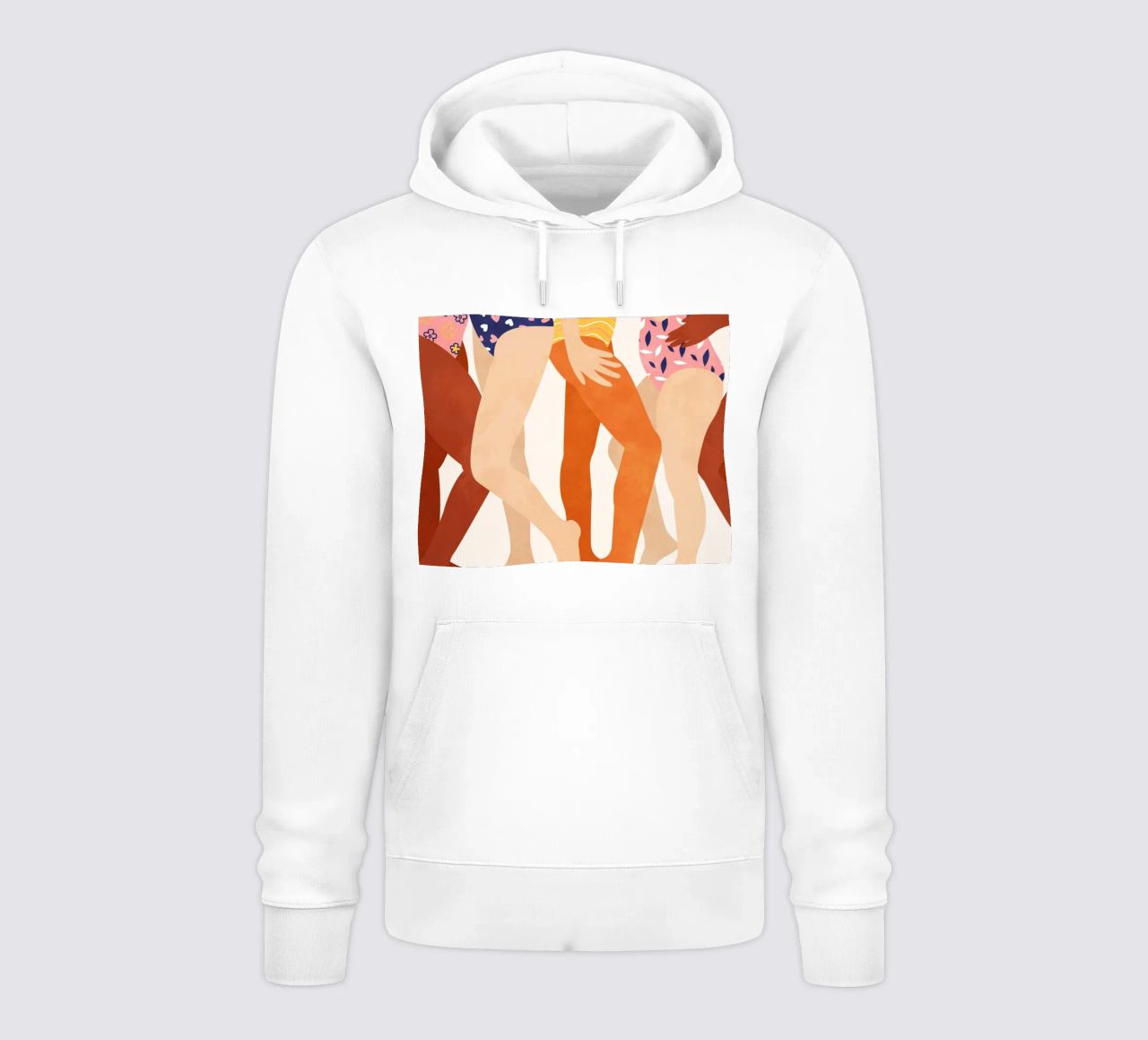 Insieme a colori felpa con cappuccio da Kintsugi99