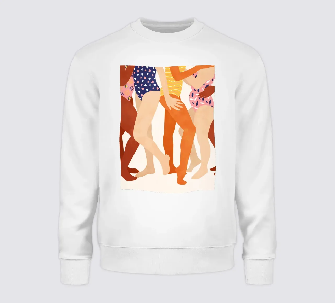 Saamhorigheid in kleur sweatshirt van Kintsugi99