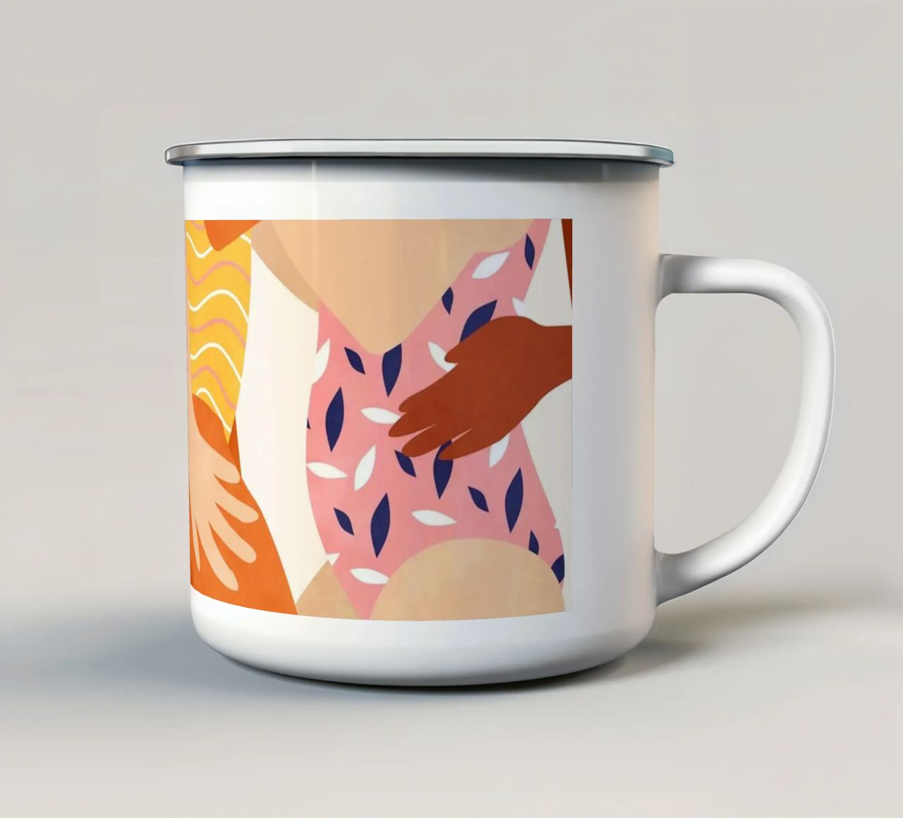 Insieme a colori tazza in smalto da Kintsugi99