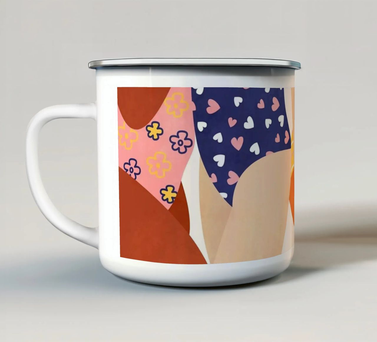 Insieme a colori tazza in smalto da Kintsugi99
