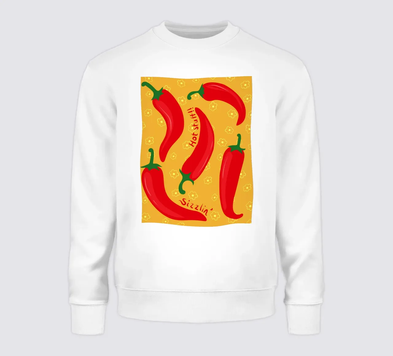 Peperoni piccanti felpa da Kintsugi99