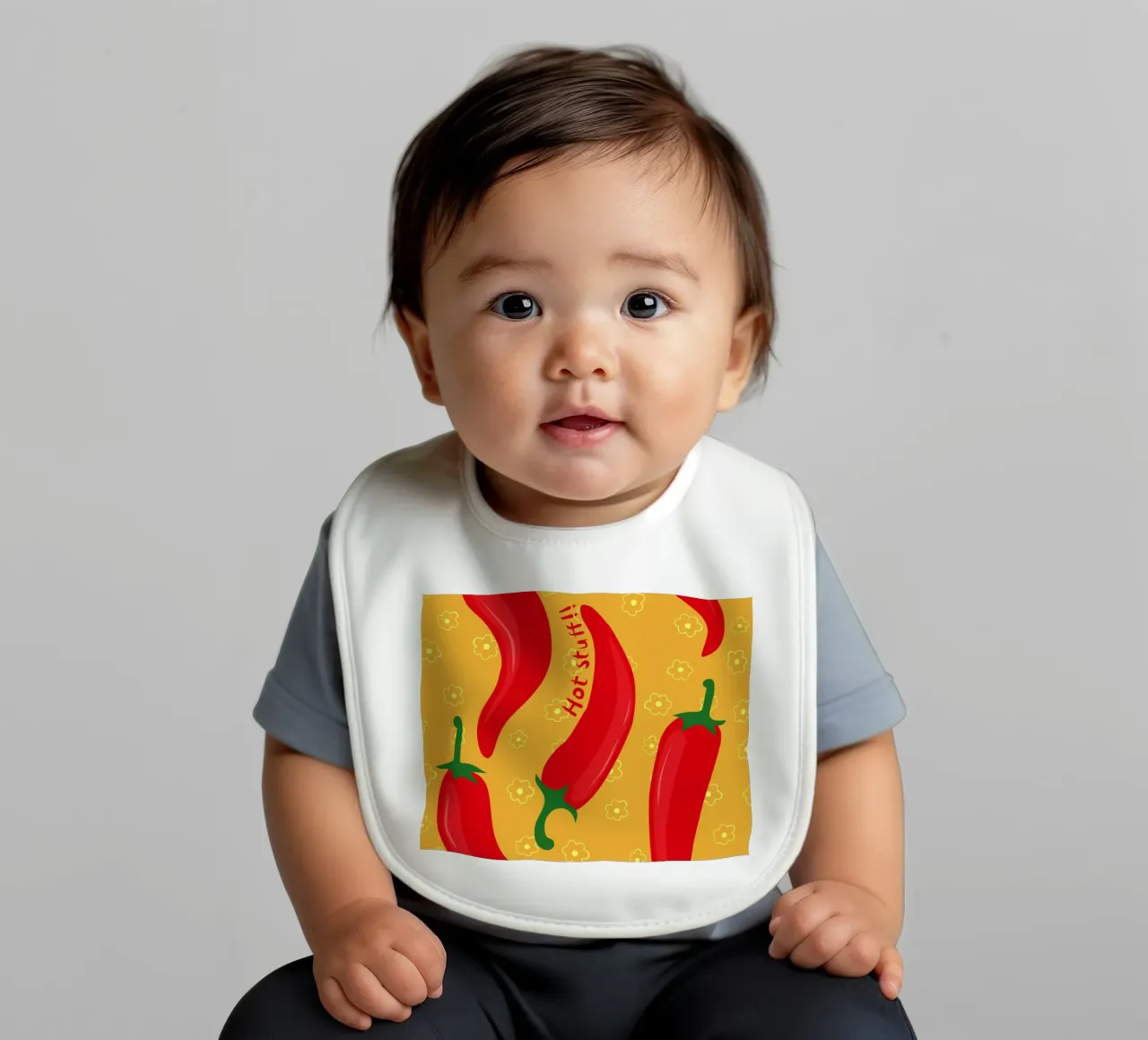 Peperoni piccanti bavaglino da Kintsugi99