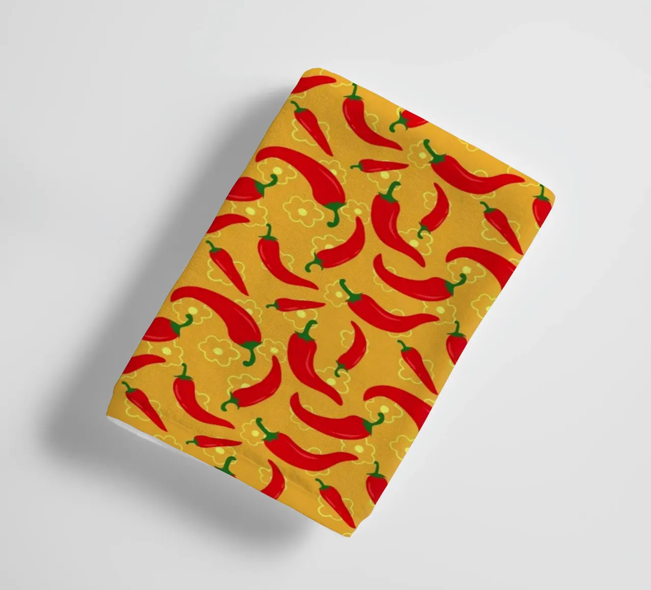 Peperoni piccanti asciugamano da bagno da Kintsugi99