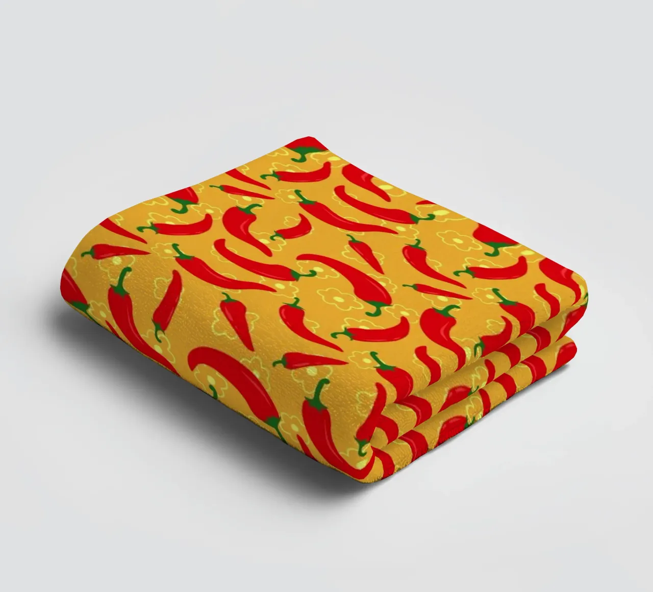 Peperoni piccanti asciugamano da bagno da Kintsugi99