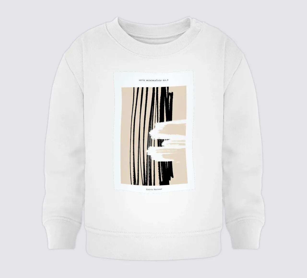 Minimal 3 felpa neonato da Froilein Juno