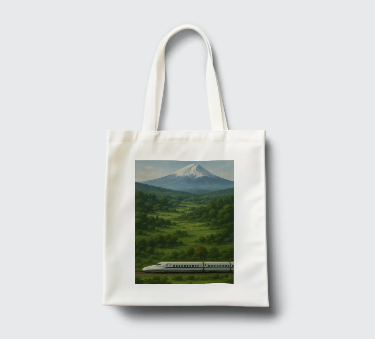 Shinkansen Serene at Fuji borsa in juta da Mosaic Dialogue