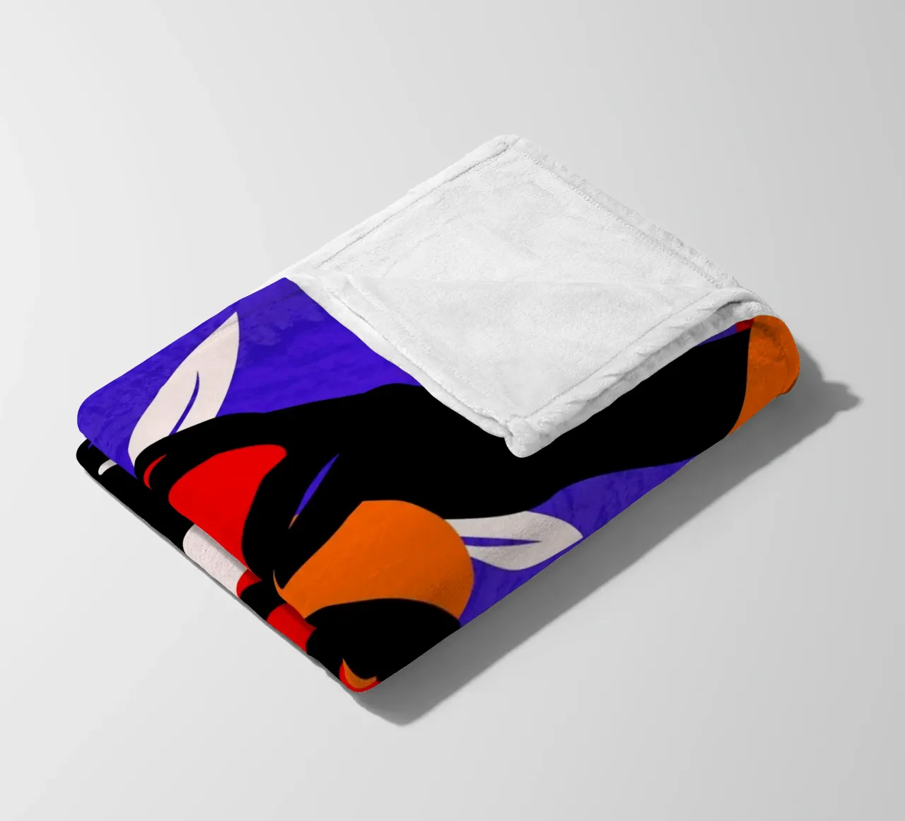 Mani sull'arancione coperta in pile da Kintsugi99