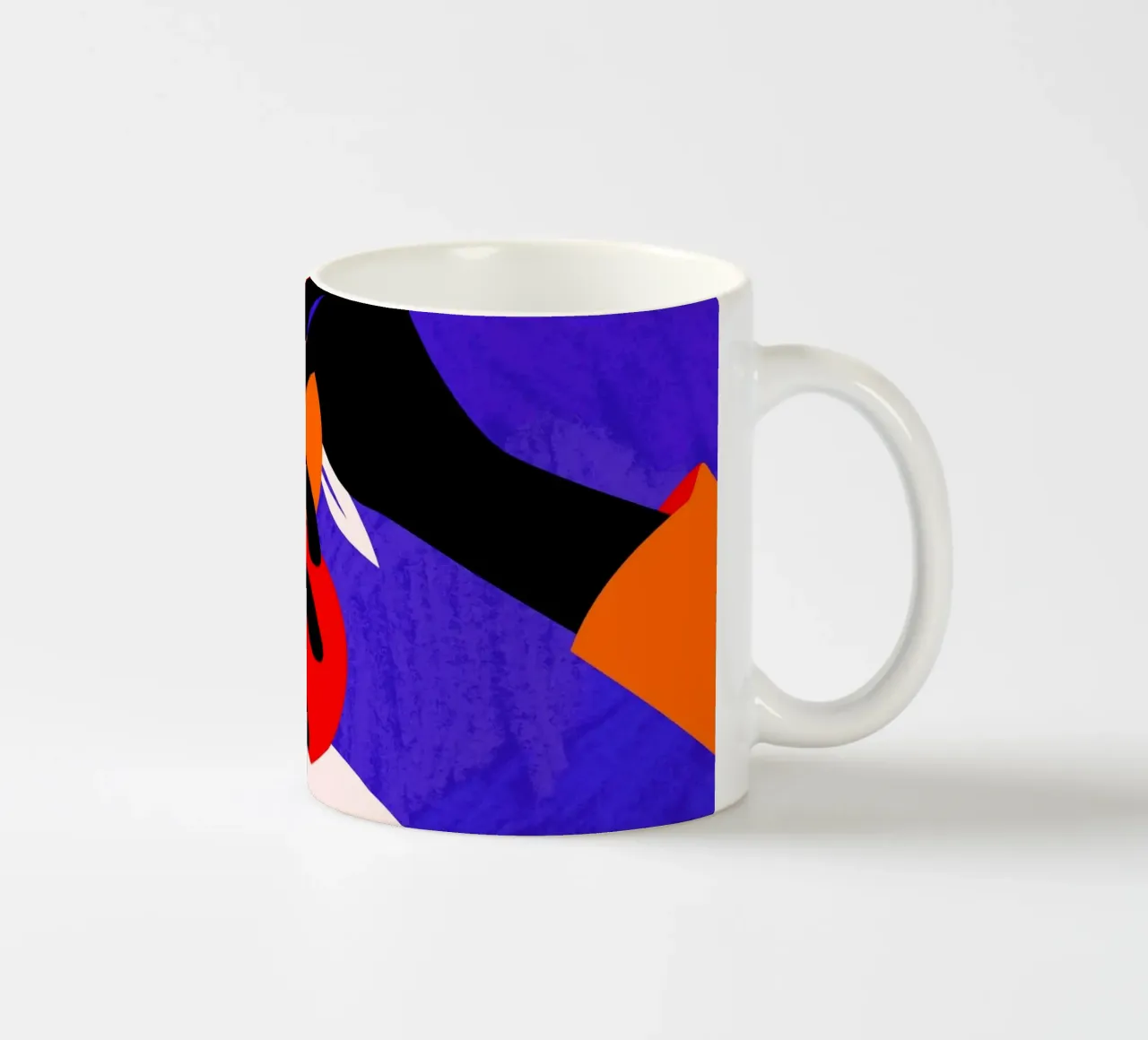 Mani sull'arancione tazza in ceramica da Kintsugi99