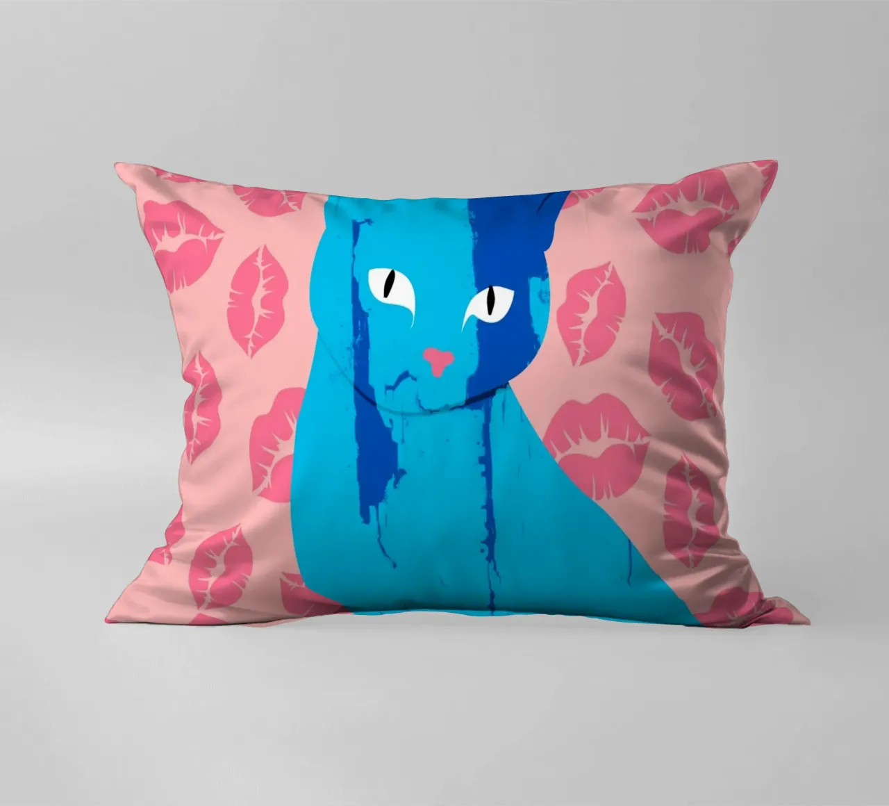 Amore Meow-ment cuscino da Kintsugi99