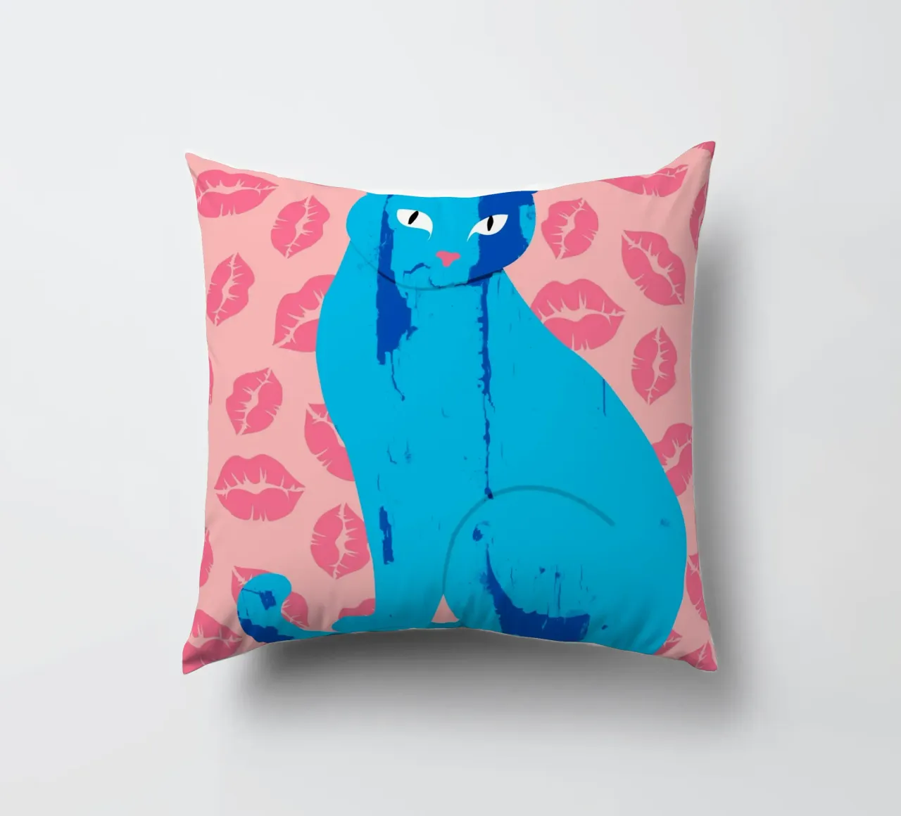 Amore Meow-ment cuscino da Kintsugi99