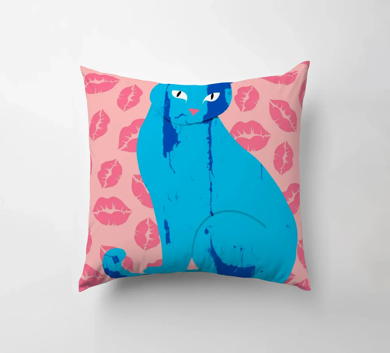 Amore Meow-ment cuscino da Kintsugi99
