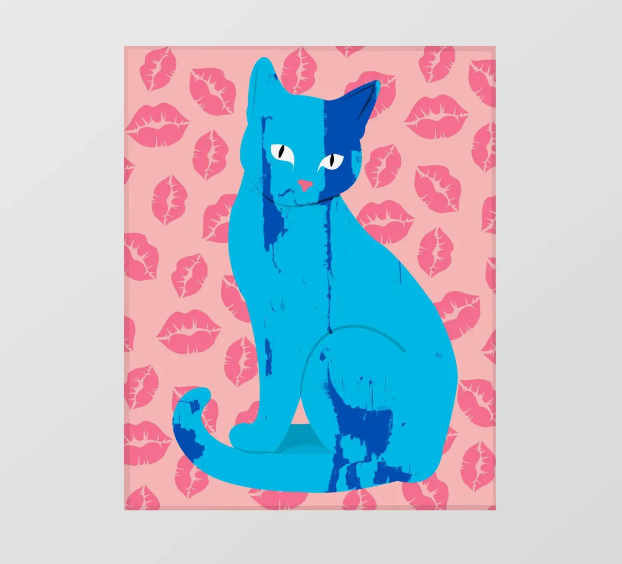Amore Meow-ment pellicola backlit da Kintsugi99