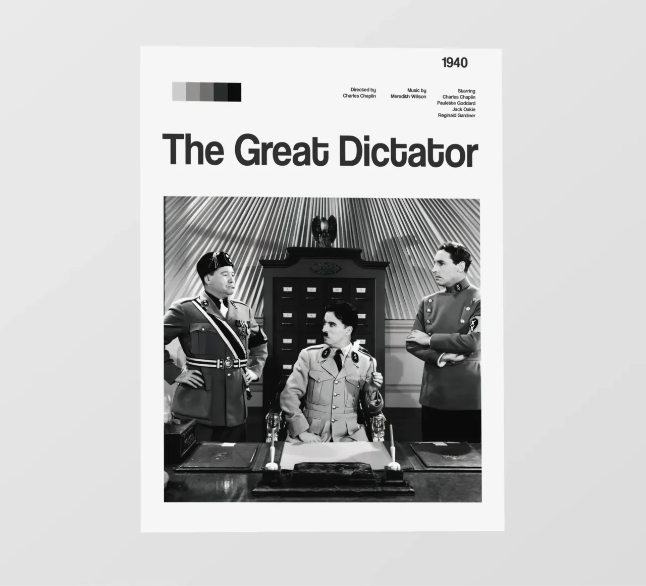 Il Grande Dittatore telo in pvc da 🎞 The Movie Wall