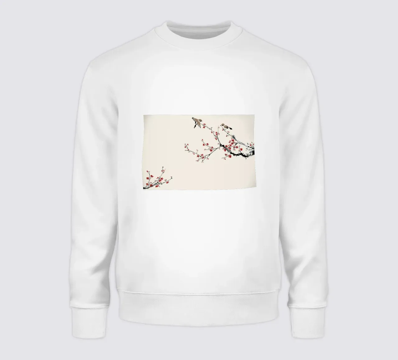 Jays & Sakura sweatshirt by Flora & Fauna