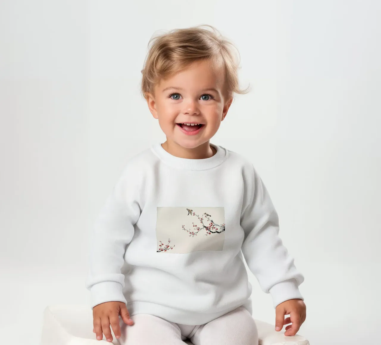 Jays & Sakura felpa neonato da Flora & Fauna