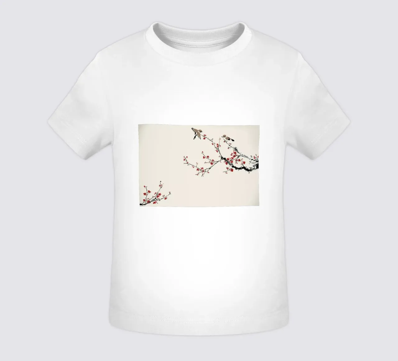 Jays & Sakura maglietta neonato da Flora & Fauna