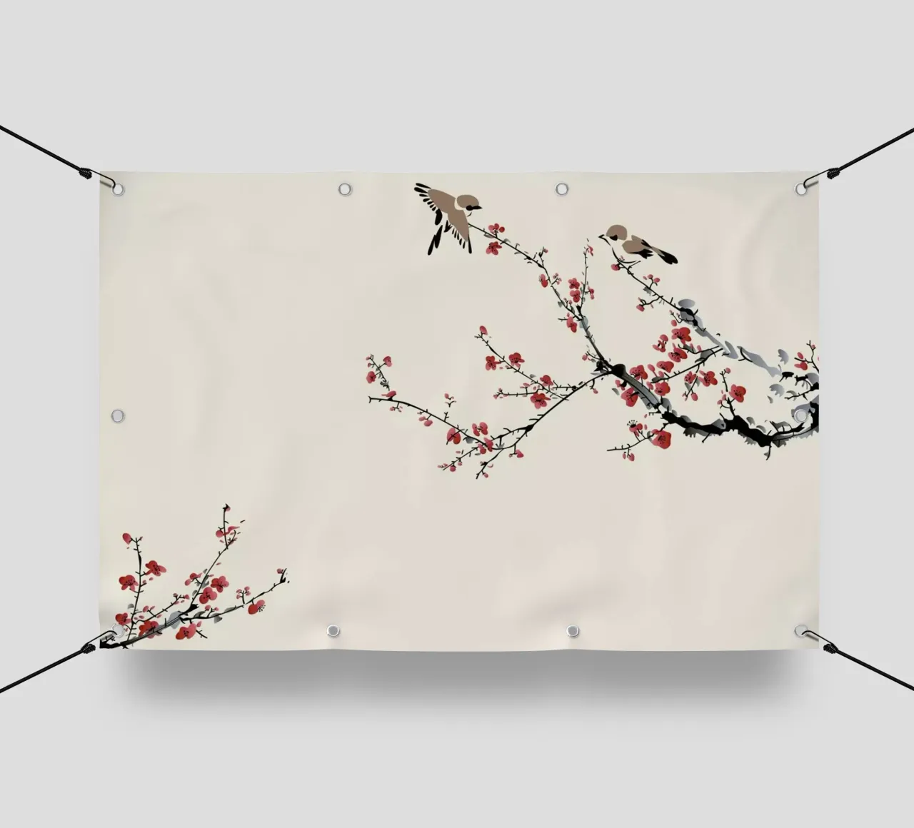 Jays & Sakura telo in pvc da Flora & Fauna