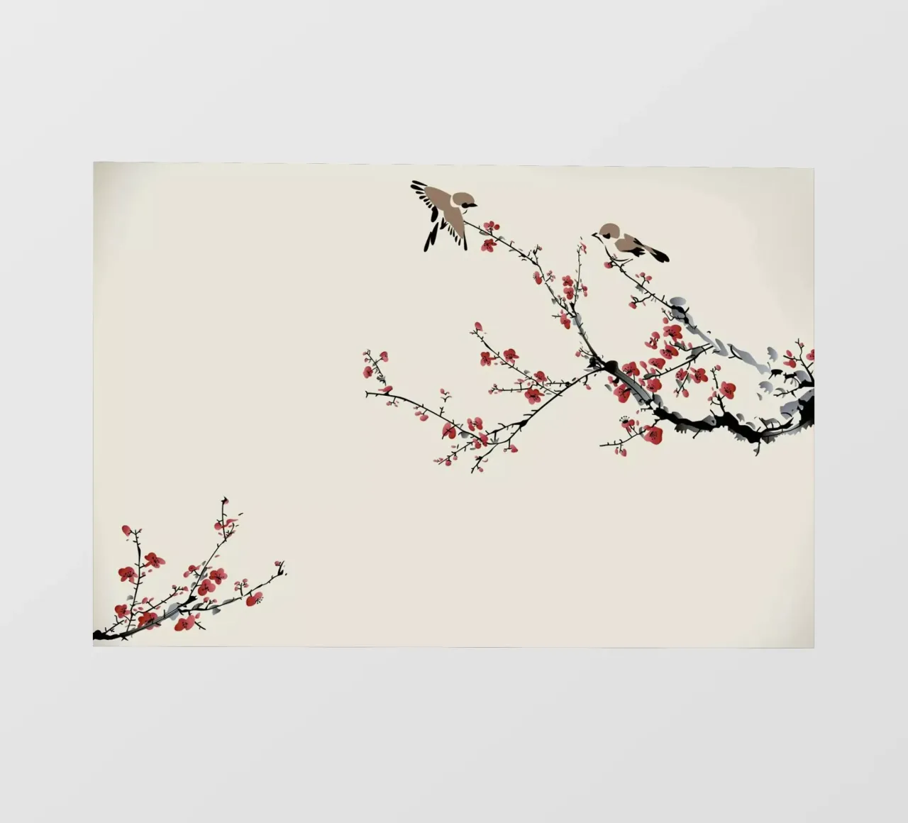 Jays & Sakura telo in pvc da Flora & Fauna