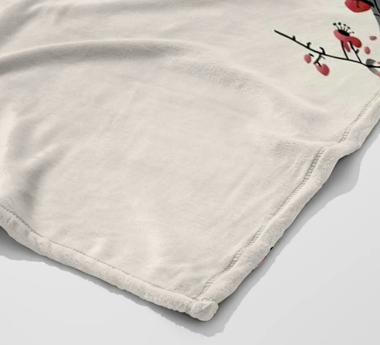 Jays & Sakura coperta in pile da Flora & Fauna