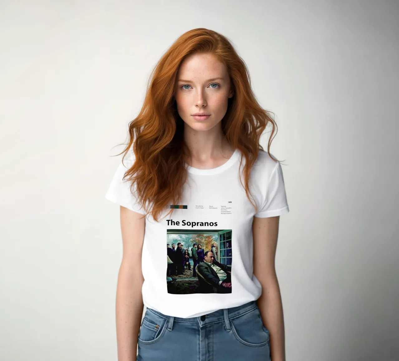 The Sopranos t-shirt da donna da 🎞 The Movie Wall
