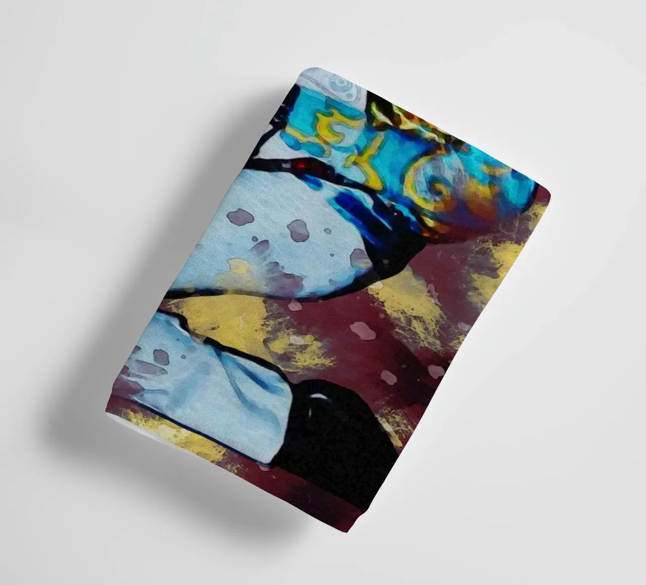 Smudge of Portrait Jimi Hendrix Handtuch von Gunawan Rb