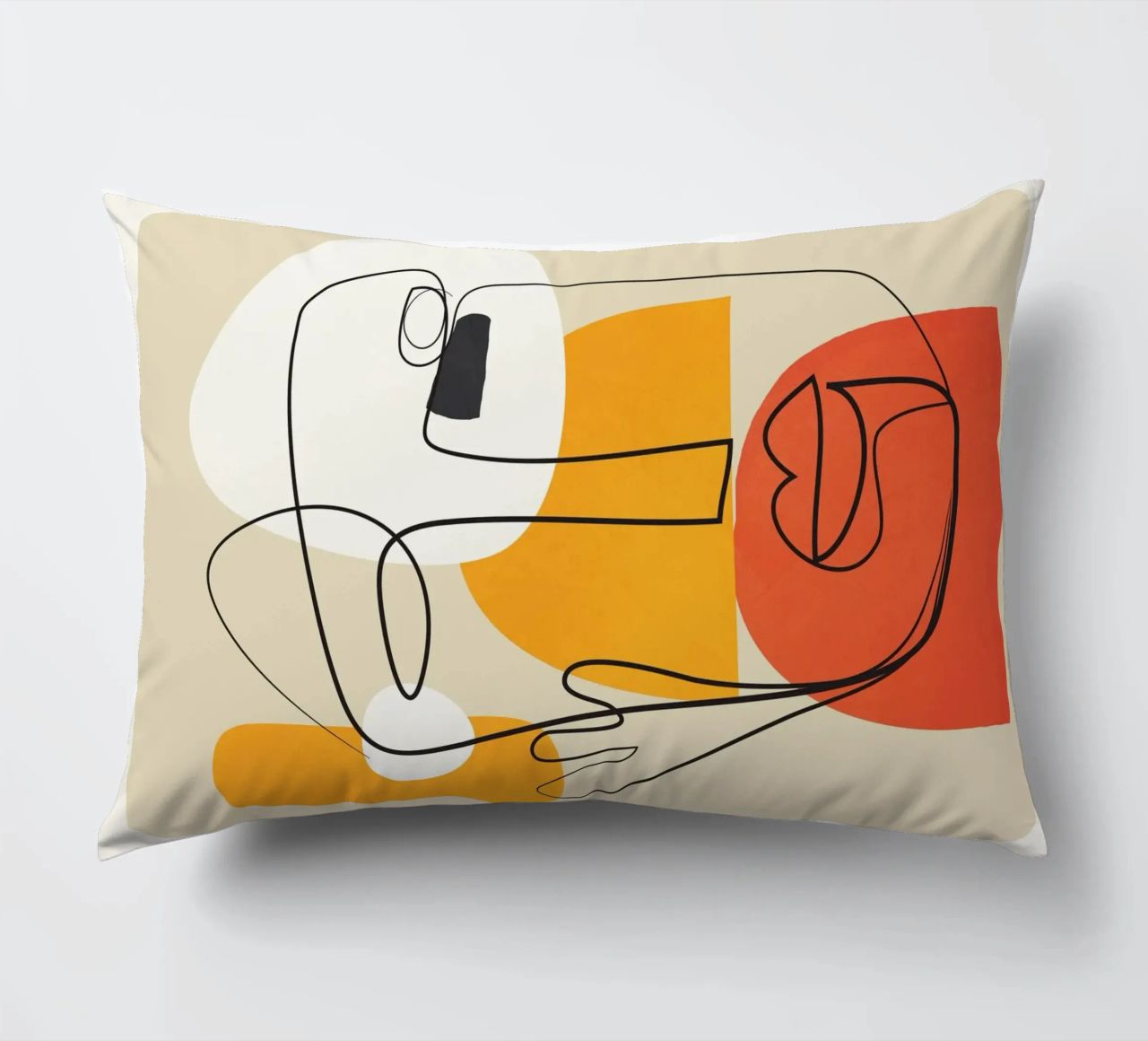 Abstract Faces cuscino da cityart