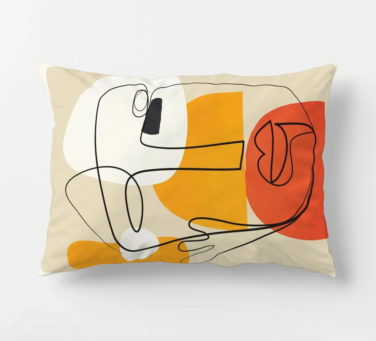 Abstract Faces cuscino da cityart